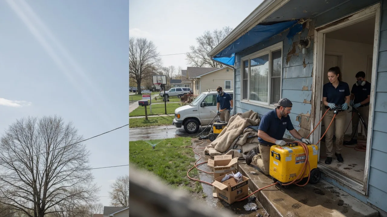 Basement Flood Cleanup in Turton, SD near me